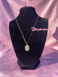 Lady Guadalupe Pearl Necklace♡